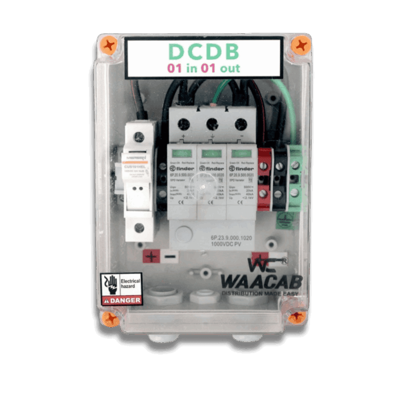 DCDB 1 In 1 Out 1 Spd 600v