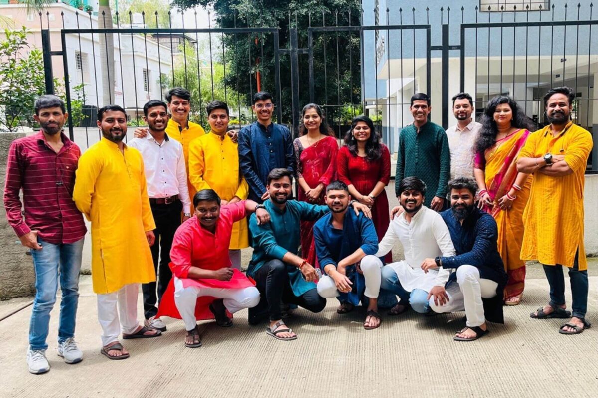 Professional Colleagues in Traditional Scenes